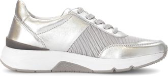 Gabor Rollingsoft Sensitive 66.897.10 - Womens Sneaker - Size 5.5 (UK) 38.5 (EU) Silver