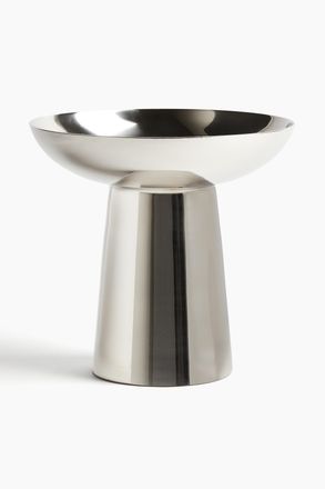 H&M Grosse Metallvase - Silber