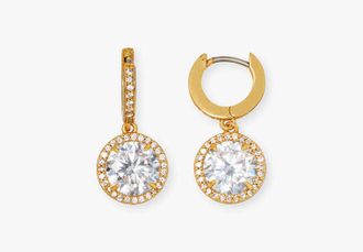 Kate Spade New York Something Sparkly Spade Huggies