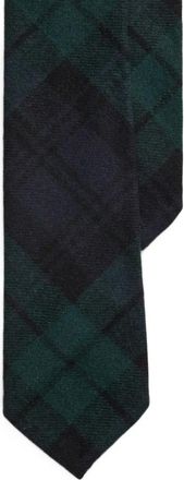 Ralph Lauren Purple Label Cravatta tartan - Blu