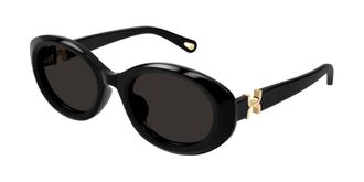 Chloé CH0323SK Asian Fit 001 Womens Sunglasses Black Size 54