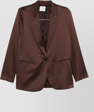 Forte_Forte tailored single breasted blazer jacket