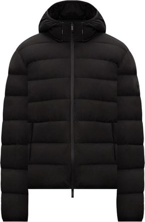 Moncler Arajoki Korte Donsjas - Heren - Gewatteerde jassen - Zwart - M - Nylon - Jassen