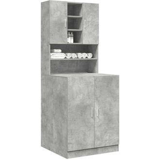 vidaXL Vidaxl - Estanter&iacute;a Esquina 4 Niveles Madera Roble Artisan 85x85x140 Cm