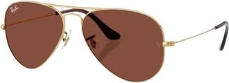 Ray-Ban Aviator Sunglasses - unisex - Ray-Ban - Sunglasses - Yellow - 58 MM - Accessories