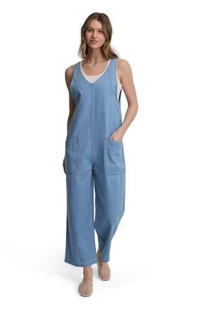 tentree Nova Overall in Light Wash at Nordstrom, Size X-Small