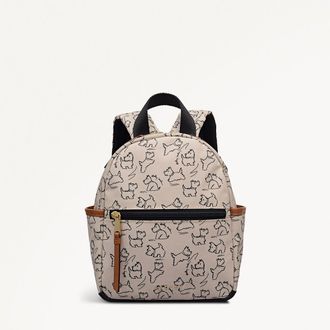 Radley London Chalk Mini Ziptop Backpack Sketch Street AW25 Radley London