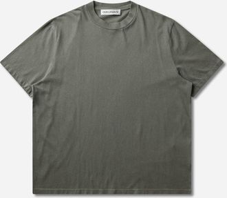 Our Legacy Men s Box T-Shirt Worn Olive