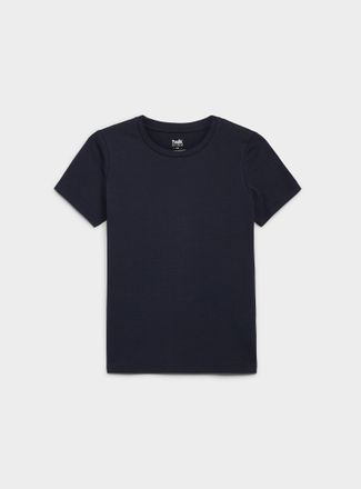 Twik Womens Lightweight jersey crew-neck Tee Shirt Slim fit