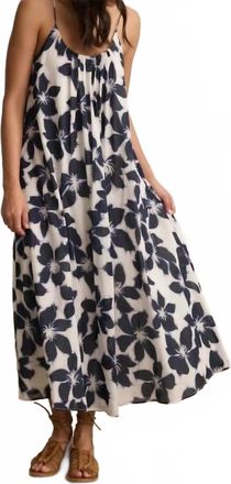 Velvet Alexa Long Dress In Azul