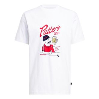 adidas Elevated Chip Graphic T-Shirt Asia Sizing White KT0169