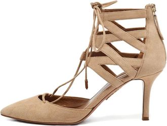 Aquazzura Pumps stringate Pre-owned 105mm - Toni neutri