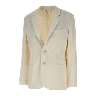 Victoria Beckham Blazers, female, White, 2XS, Classic Tailored Jacket