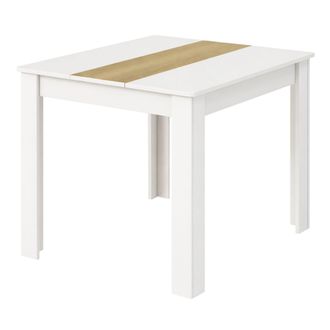 VCM Mesa De Comedor Vcm Vcm, Mesa De Cocina De Madera (alto 75 X Ancho 80 X Fondo 80 Cm), Mesa De Comedor Compacta Para Cocina Y Comedor, Mesa Disalo (bla