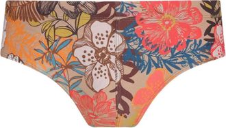 Amir Slama Costume da bagno a fiori - Toni neutri