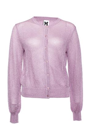 Missoni purple cardigan with lurex