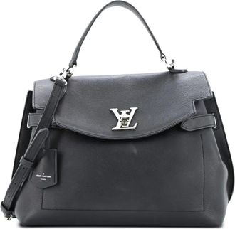 Louis Vuitton Lockme Ever Handbag Leather MM satchel - Zwart