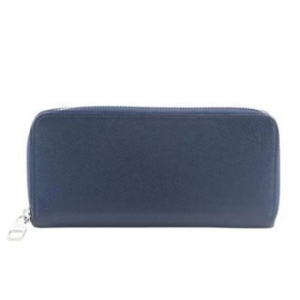 Louis Vuitton Pre-owned Lange portemonnee (bi-fold) - Heren - Vintage Accessoires - Blauw - ONE Size - Leer - Vintage
