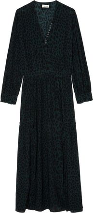 Zadig&Voltaire Rabella dress - women - Viscose - S - Green