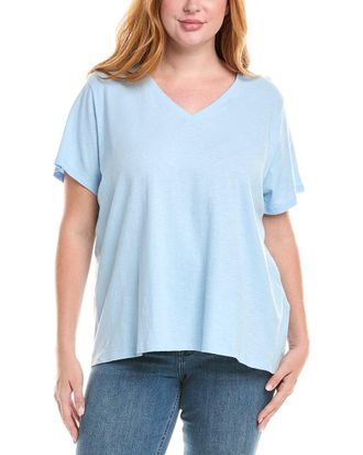 Eileen Fisher Eileen Fisher Plus V-Neck T-Shirt