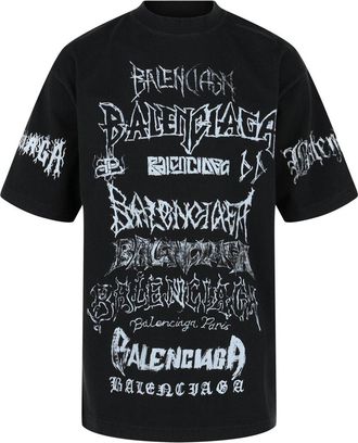 Balenciaga Diy Metal Vintage T-Shirt
