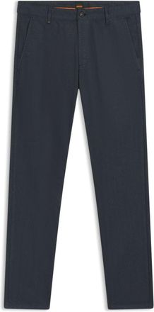 BOSS Slim-fit pants in stretch cotton