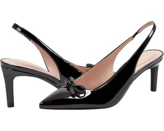 Bandolino Shane Pump Black Pointed Toe Stiletto Heel Slingback HTAT857