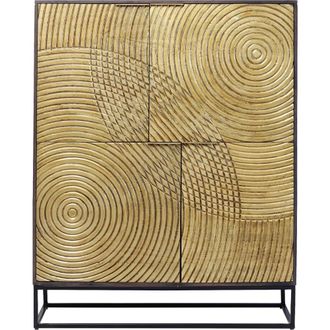 Kare Design Armario madera de mango y acacia 120 x 40cm