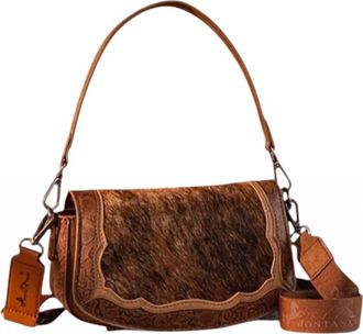 Montana West Womens Mini Shoulder Crossbody Bag In Brown