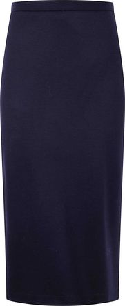 Harris Wharf London Women Midi Skirt Superfine Merino