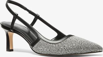 Michael Kors Alora Embellished Slingback Pump