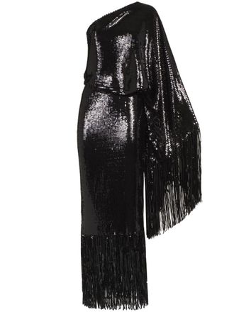Taller Marmo Eternity Disco maxi-dress - Zwart