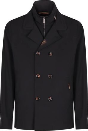 Moorer Gewatteerde Reversjas - Heren - Blazers - Blauw - L - Jassen