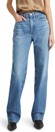 Frame Denim Le Jane High Waist Straight Leg Jeans in Mariner at Nordstrom Rack, Size 23