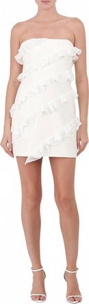 Cinq &agrave; Sept Ninette Mini Dress In White
