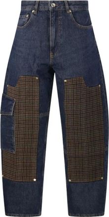 Ganni Audri Jeans - Dames - Jeans - Blauw - Maat: W27 Katoen