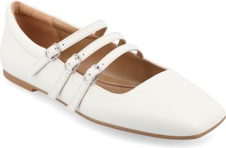 Journee Collection Womens Wide Width Darlin Dress Flats