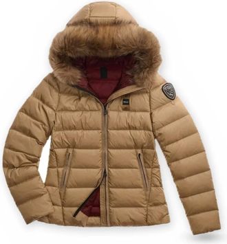 Blauer Piumino corto Arcadia - - Jackets - Donna - Marrone - M