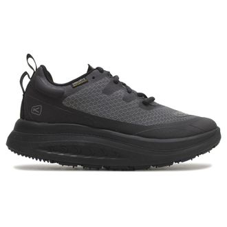 Keen WK400 WP Textile Synthetic Womens Comfort Trainers - Triple Black - Size:UK 7.5