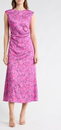 Area Stars Cabbage Rose Sleeveless Midi Dress at Nordstrom Rack, Size X-Small