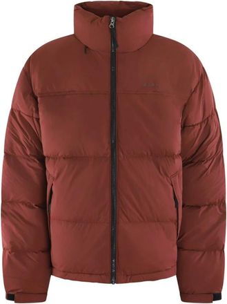 Olaf Hussein Hooded Puffer Jacket - Heren - Winterjassen - Rood - M - Leer - Jassen