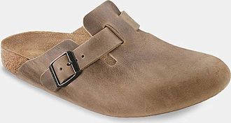 Birkenstock Leather Boston Clogs