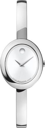Movado Museum Quartz White Dial Ladies Watch 0608070