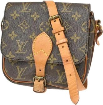 Louis Vuitton Pre-owned Cross Body Bags, female, Brown, Size: ONE SIZE Pre-owned Canvas Crossbody Bag