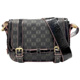Loewe Pre-owned Cross Body Bags, female, Black, Size: ONE SIZE Pre-owned Shoulder Bag