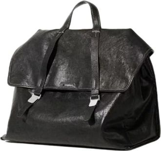 Generic JCVBN Crossbody Traveling Briefcase Mens and Womens Vintage Vegetable Tanned Leather Crossbody Shoulder Bag