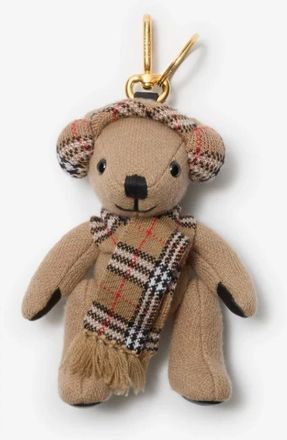 Burberry Thomas Bear Keyring - female - Burberry - Keychains - Beige - ONE SIZE - Accessories