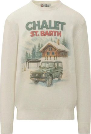 MC2 Saint Barth Maglione girocollo Heron - - Knitwear - Uomo - Bianco - XL