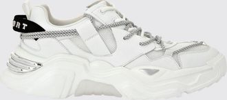 Plein Sport Sneakers low top in mesh tecnico con tirante sul tallone