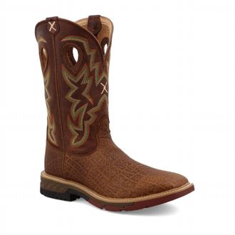 Twisted X Boots Mens 12 Western Work Boot In Tan/tan